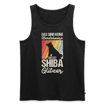 Shiba Dog Dog Fan Dog Owner Dog Dog Love - Débardeur bio Premium Homme - noir - Devant - Michal (187cm)