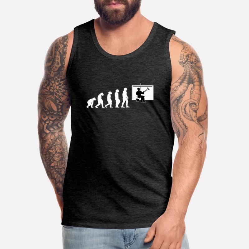 Window cleaner evolution Men's Premium Organic Tank Top