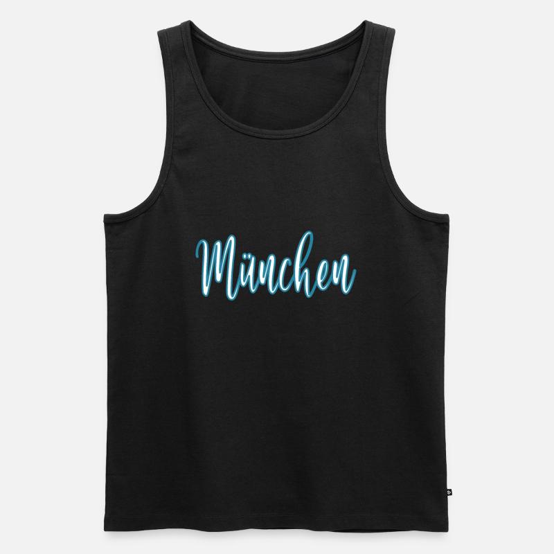 München - Männer Premium Bio Tank Top - undefined