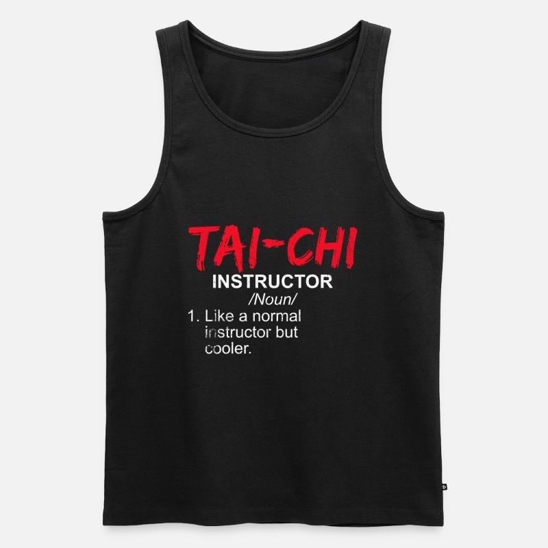 Tai Chi Instructor - Männer Premium Bio Tank Top - undefined