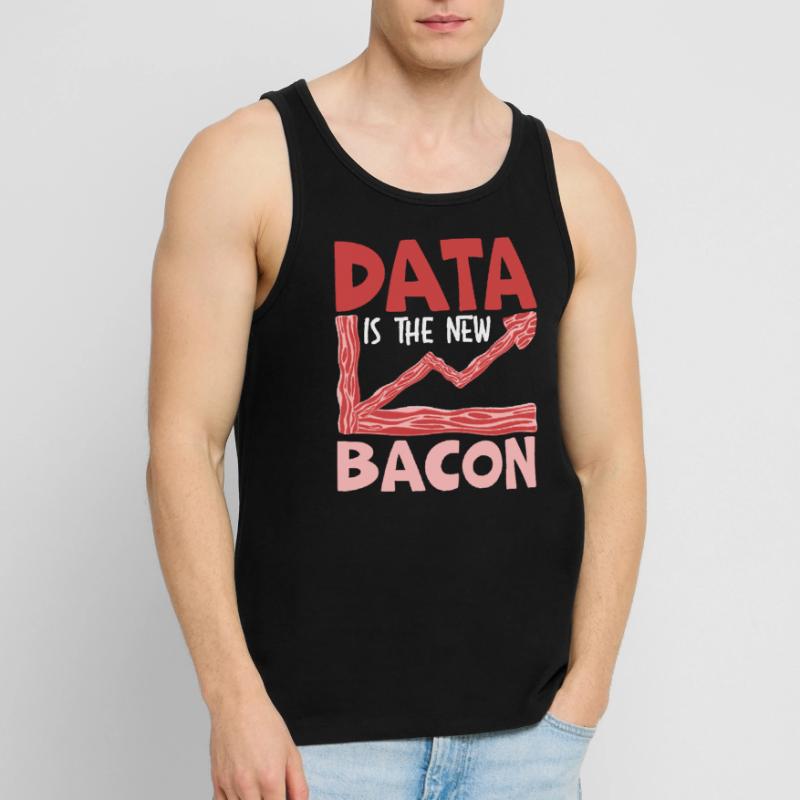Daten sind der neue Bacon Data Scientist Data Science Männer Premium Bio Tank Top
