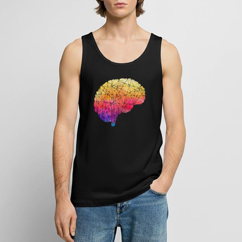 Deep Learning AI Artificial Intelligence Robotics Men's Premium Organic Tank Top