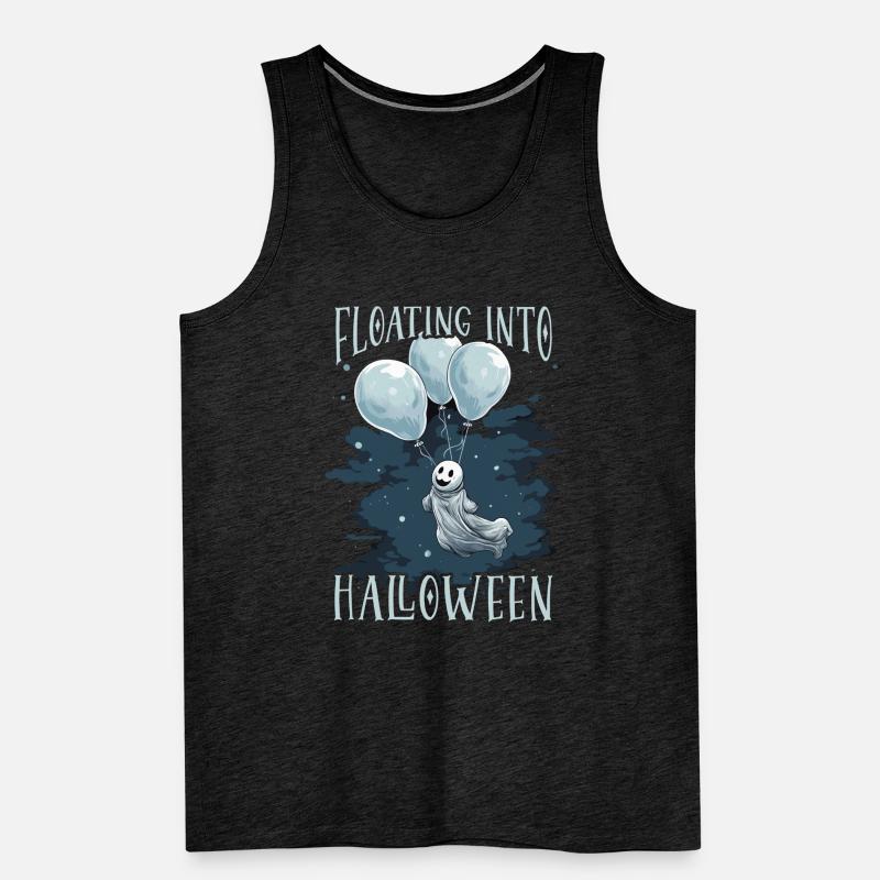 Ballon Halloween Süßes oder Saures Spooky Boo Ghost Männer Premium Bio Tank Top