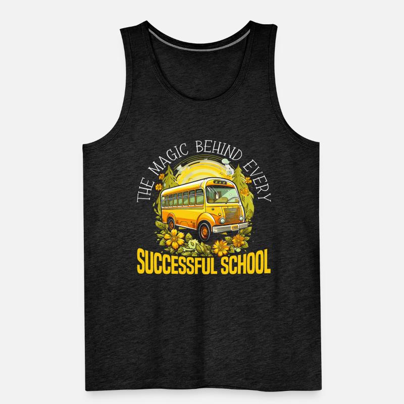 Schulverwalter Schulleiter Admin Squad Männer Premium Bio Tank Top