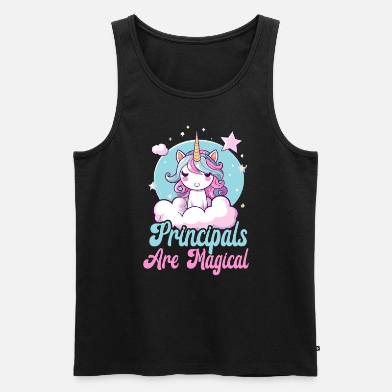 Schulverwalter Schulleiter Admin Squad - Männer Premium Bio Tank Top - Schwarz