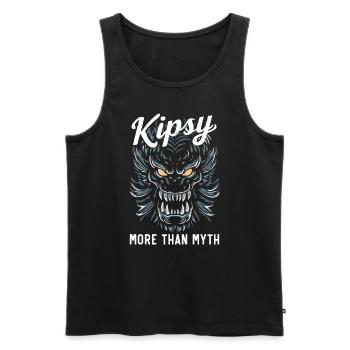 Hudson River Monster Kipsy Kryptozoologie Kryptid - Männer Premium Bio Tank Top - Schwarz - Vorne - AI Model Male 178 light (178cm)