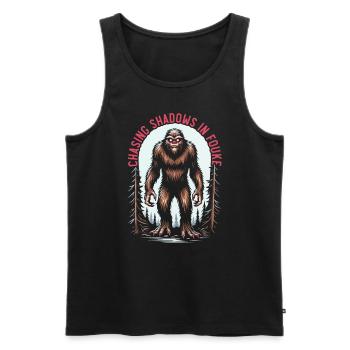 Fouke Monster Southern Sasquatch Cryptozoologie - Débardeur bio Premium Homme - noir - Devant - Michal (187cm)