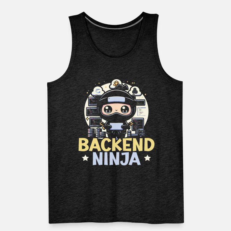 Backend-Entwickler Programmierung Softwareprogrammierer Männer Premium Bio Tank Top