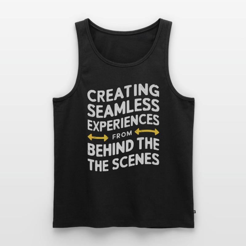 Backend-Entwickler Programmierung Softwareprogrammierer Männer Premium Bio Tank Top