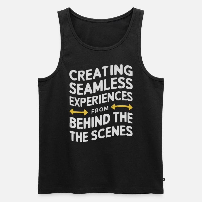 Backend-Entwickler Programmierung Softwareprogrammierer - Männer Premium Bio Tank Top - Schwarz