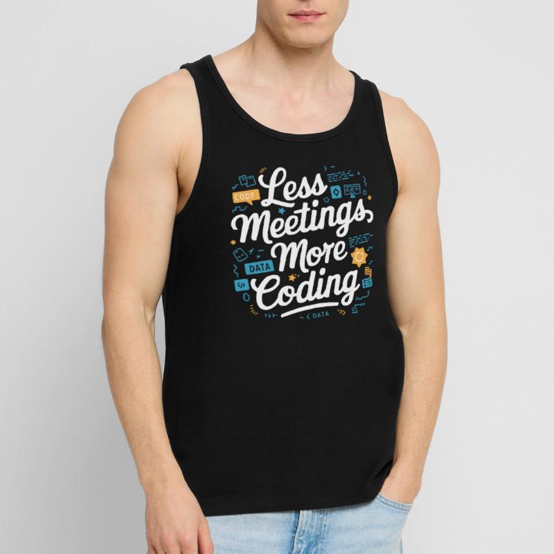 Backend-Entwickler Programmierung Softwareprogrammierer Männer Premium Bio Tank Top