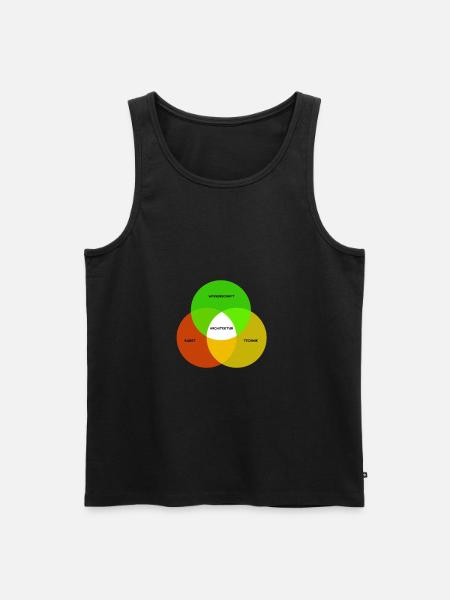 Architekt Architekten Architektur Bauzeichner - Männer Premium Bio Tank Top - Schwarz