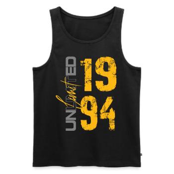 30. Geburtstag Legende seit 1994 - Männer Premium Bio Tank Top - Schwarz - Vorne - Michal (187cm)