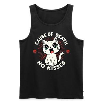 Cause of Death - Männer Premium Bio Tank Top - Schwarz - Vorne - Michal (187cm)