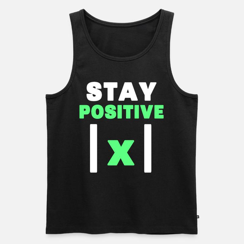 Math nerd - Men's Premium Organic Tank Top - black