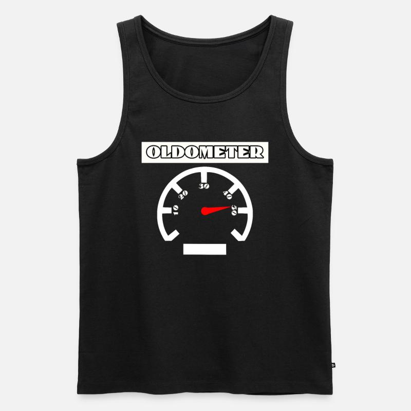 50. Geburtstag - Männer Premium Bio Tank Top - Schwarz