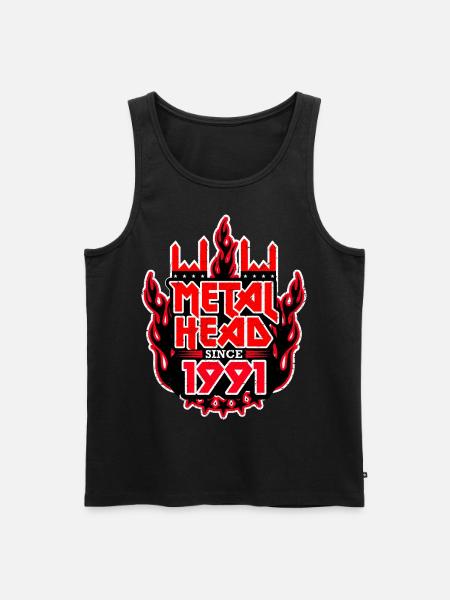 METALHEAD since 1991 - Men's Premium Organic Tank Top - black