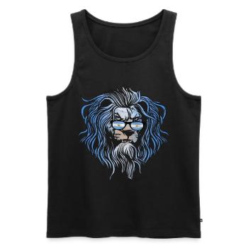 Argentinien - Männer Premium Bio Tank Top - Schwarz - Vorne - AI Model Male 178 light (178cm)