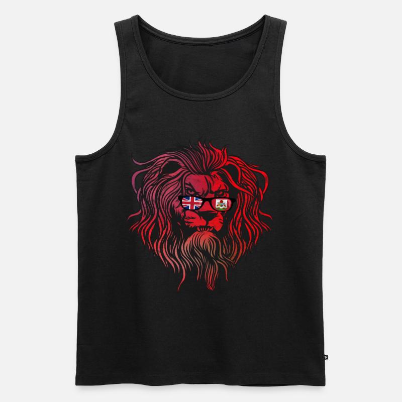 Bermuda - Männer Premium Bio Tank Top - Schwarz