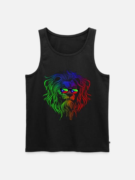 Balochistan - Men's Premium Organic Tank Top - black