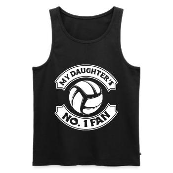 Volleyball Beach Volleyball - Men's Premium Organic Tank Top - black - Front - Michal (187cm)
