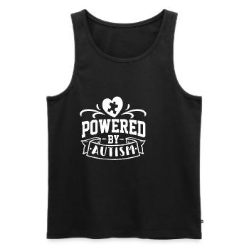 Autismus Geschenk Asperger Awareness ADHS Trisomie - Männer Premium Bio Tank Top - Schwarz - Vorne - AI Model Male 178 light (178cm)