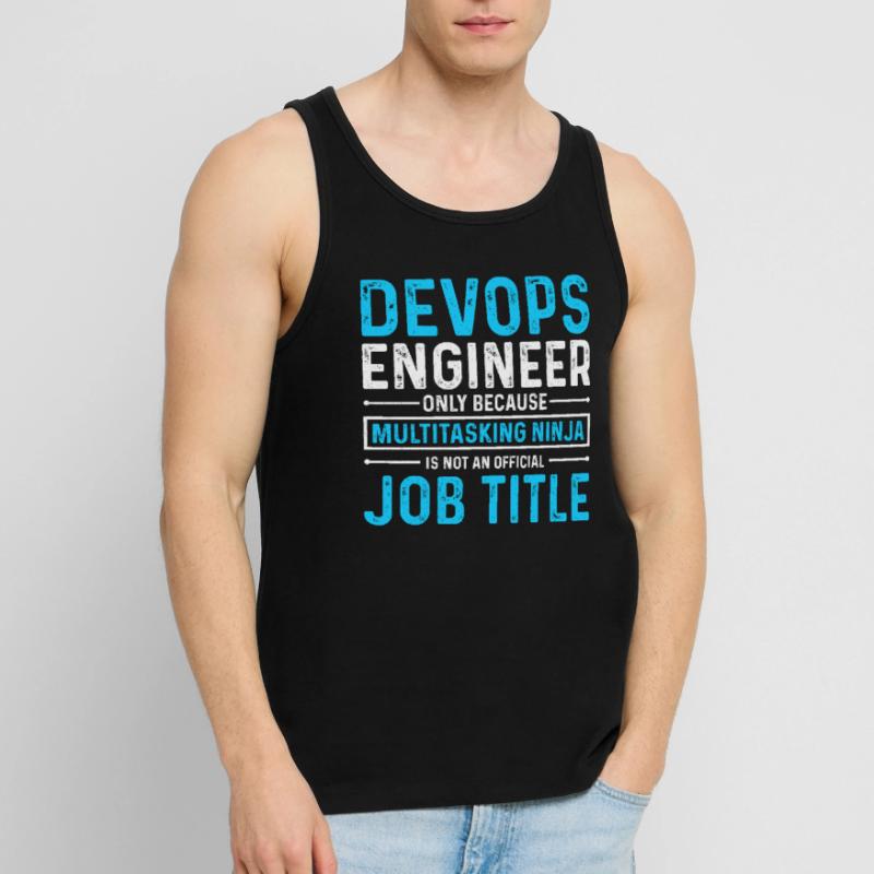 Sys-Admin Developer Devops Engineer Men's Premium Organic Tank Top