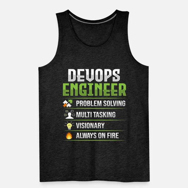 Développeur Devops Sys-Admin Débardeur bio Premium Homme