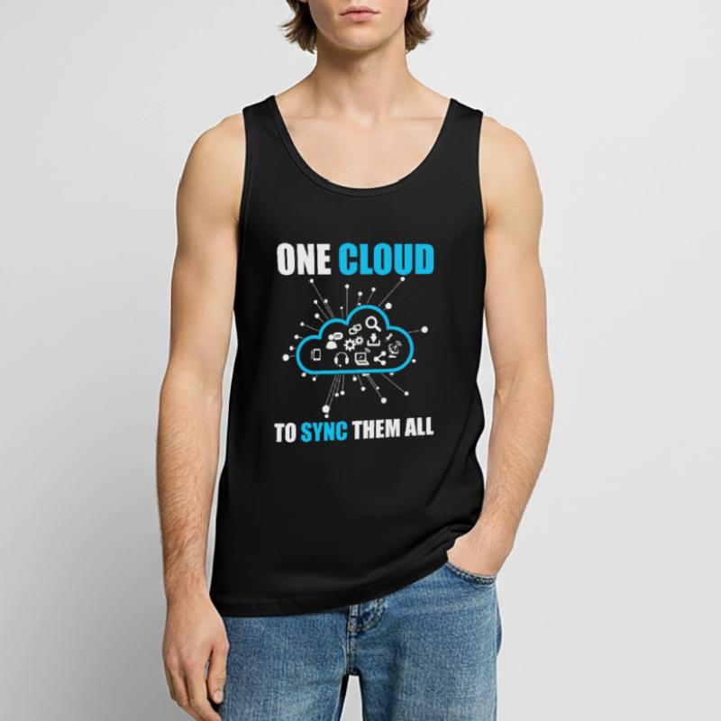 Cloud-Administrator Cloud-Devops Männer Premium Bio Tank Top