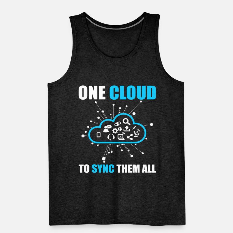 Cloud Administrator Cloud Devops Men's Premium Organic Tank Top