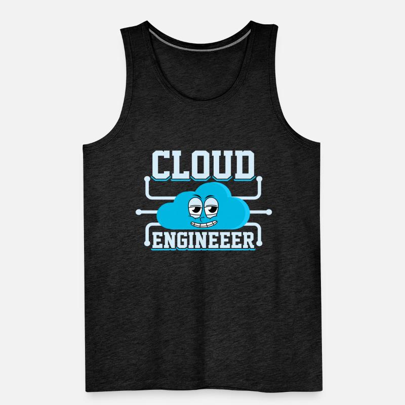Cloud Administrator Cloud Devops Men's Premium Organic Tank Top