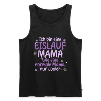 Eislaufen - Männer Premium Bio Tank Top - Schwarz - Vorne - Michal (187cm)