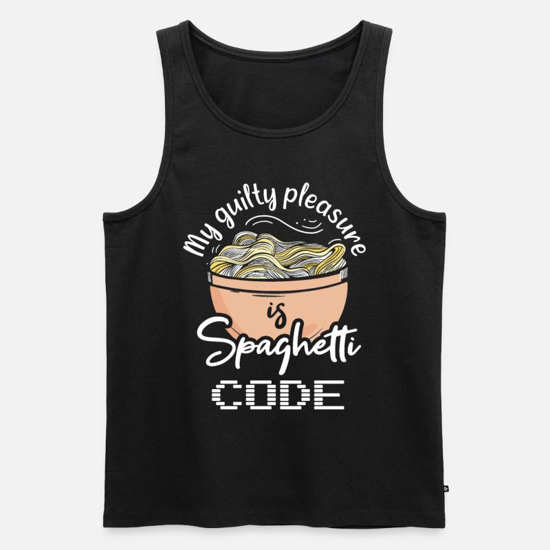 Computer programming - Men's Premium Organic Tank Top - black