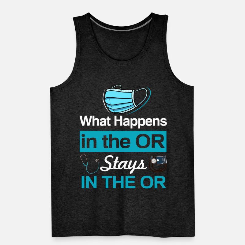 Scrub Tech OP-Techniker Chirurgischer Technologe Männer Premium Bio Tank Top