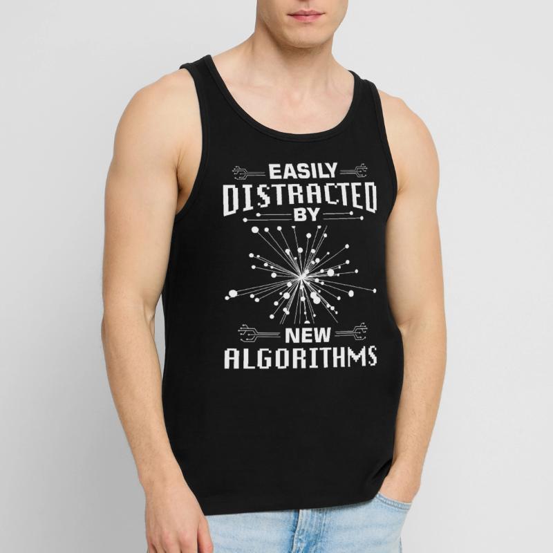 Machine Learning Algorithmen KI Datenanalyst Männer Premium Bio Tank Top