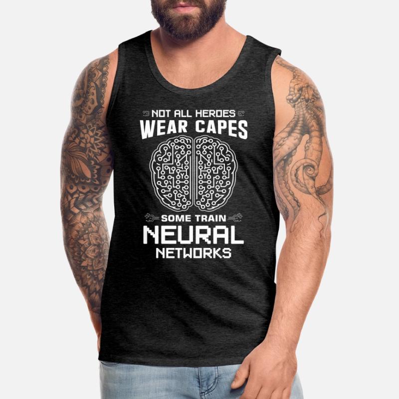 Machine Learning Algorithmen KI Datenanalyst Männer Premium Bio Tank Top