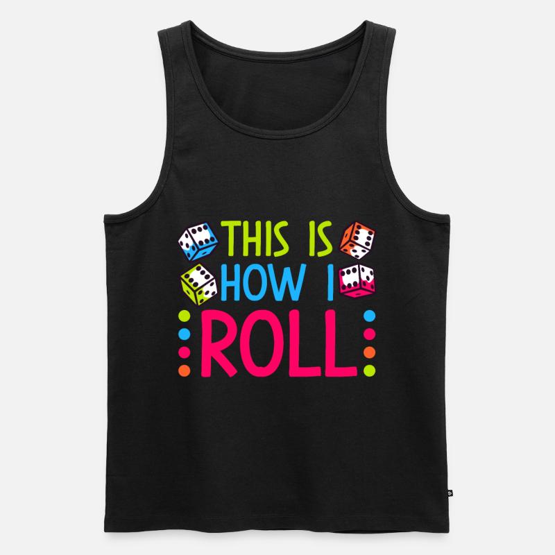 Bunco - Männer Premium Bio Tank Top - Schwarz