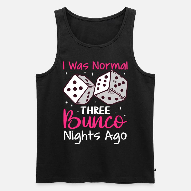 Bunco - Männer Premium Bio Tank Top - Schwarz