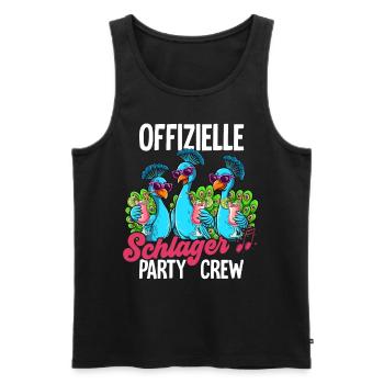 Hit - Men's Premium Organic Tank Top - black - Front - AI Model Male 178 light (178cm)