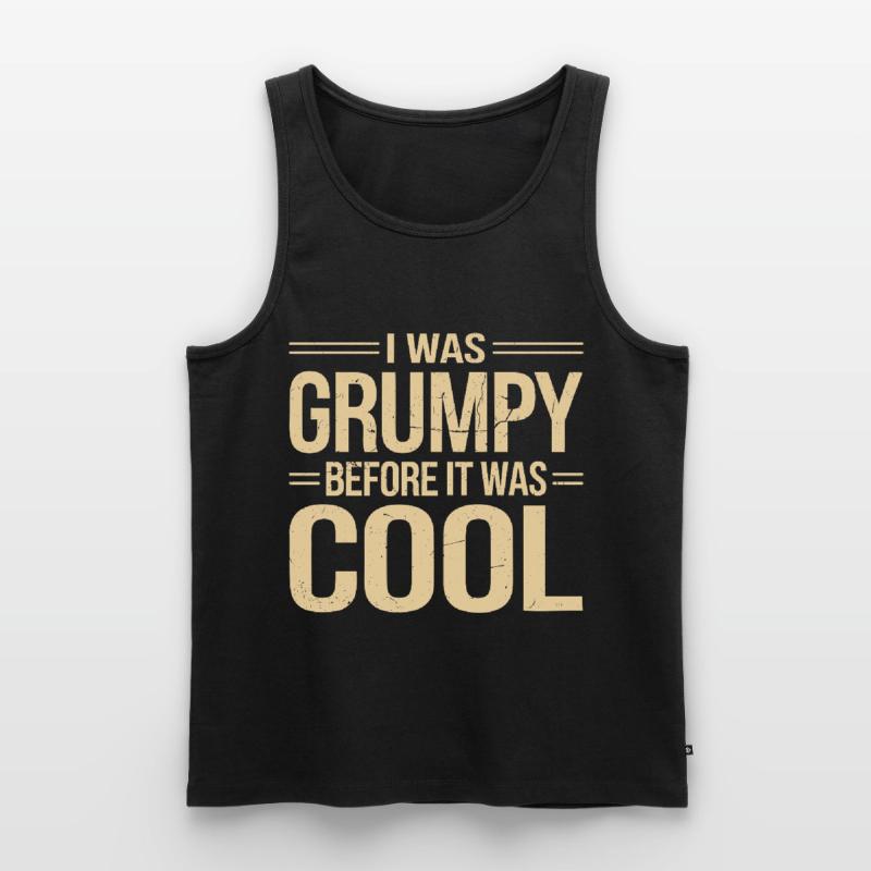 Grumpy Old Man Grumpy Men's Premium Organic Tank Top