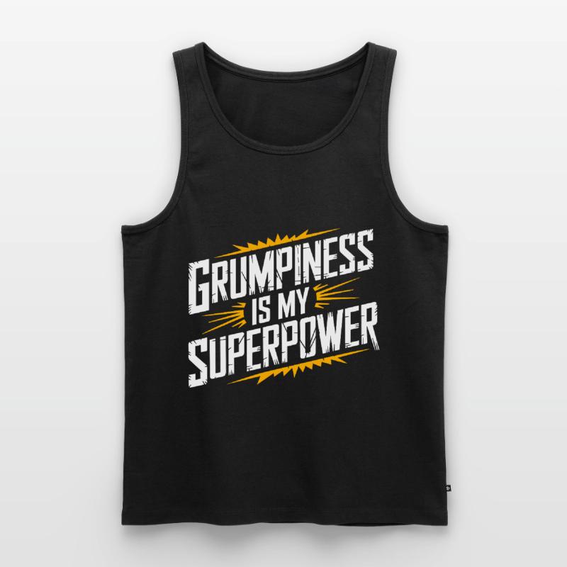 Grumpy Old Man Grumpy Men's Premium Organic Tank Top