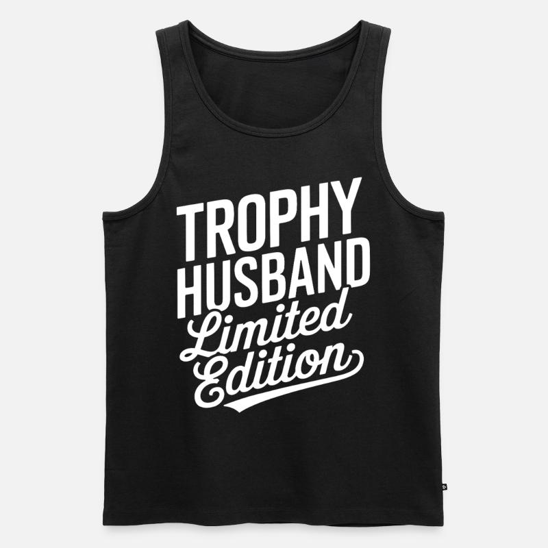 Ehemann - Männer Premium Bio Tank Top - Schwarz