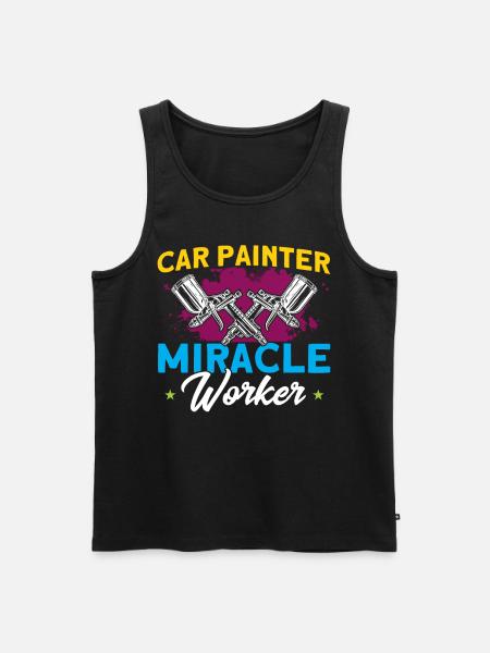 Vehicle Painter Car Painter Geschen - Men's Premium Organic Tank Top - black