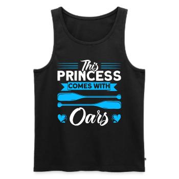 Team Rowing Team Rowing Rowers - Men's Premium Organic Tank Top - black - Front - Michal (187cm)