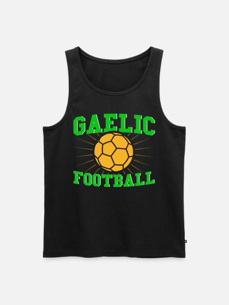 Gælisk fotball Irsk lagsport gælisk - Premium økologisk Tanktop for menn - svart