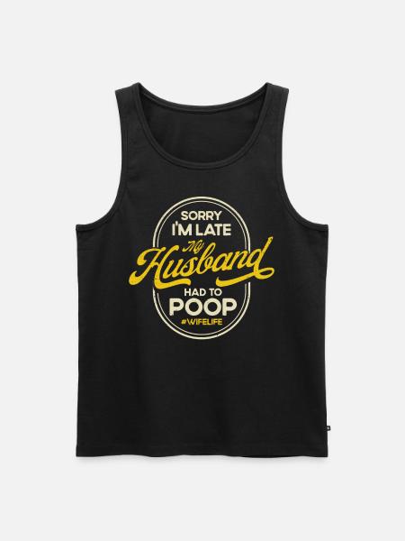 Sarcasm Irony Sarcastic Gift - Men's Premium Organic Tank Top - black