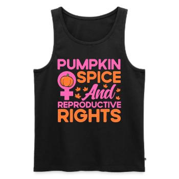 Women's rights Empowerment Feminist - Men's Premium Organic Tank Top - black - Front - Michal (187cm)
