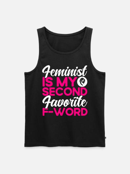 Gender equality Gender equality - Men's Premium Organic Tank Top - black