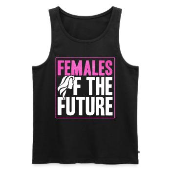 Gender equality Gender equality - Men's Premium Organic Tank Top - black - Front - AI Model Male 178 light (178cm)