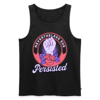 Women's Rights Feminist Empowerment - Men's Premium Organic Tank Top - black - Front - Michal (187cm)